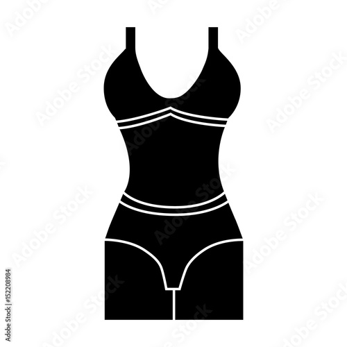 women underwear icon over white background. vector illustration