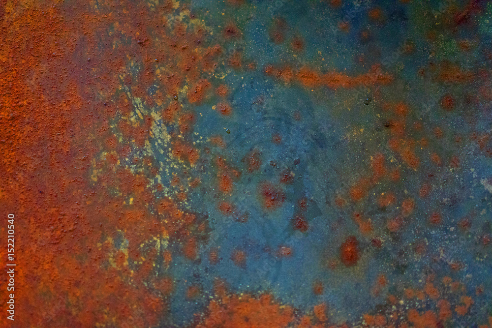 Abstract rust background with copy space.