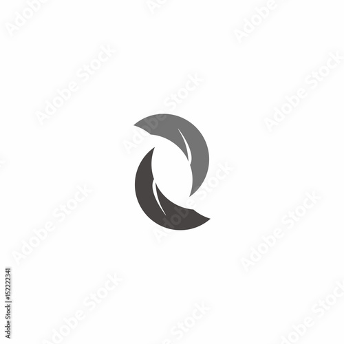 Two Hand Logo Vector