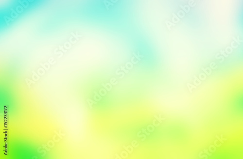 soft blue and green color abstract background