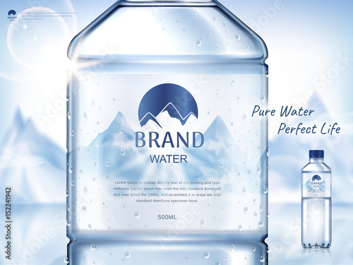 pure mineral water ad