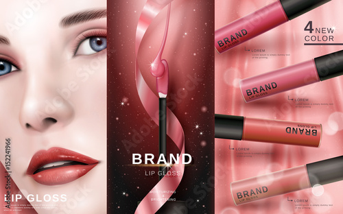 cosmetic ad design