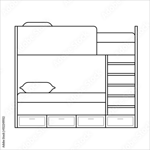 Bunk Bed Free PNG And Clipart Image For Free Download  Lovepik  401529739