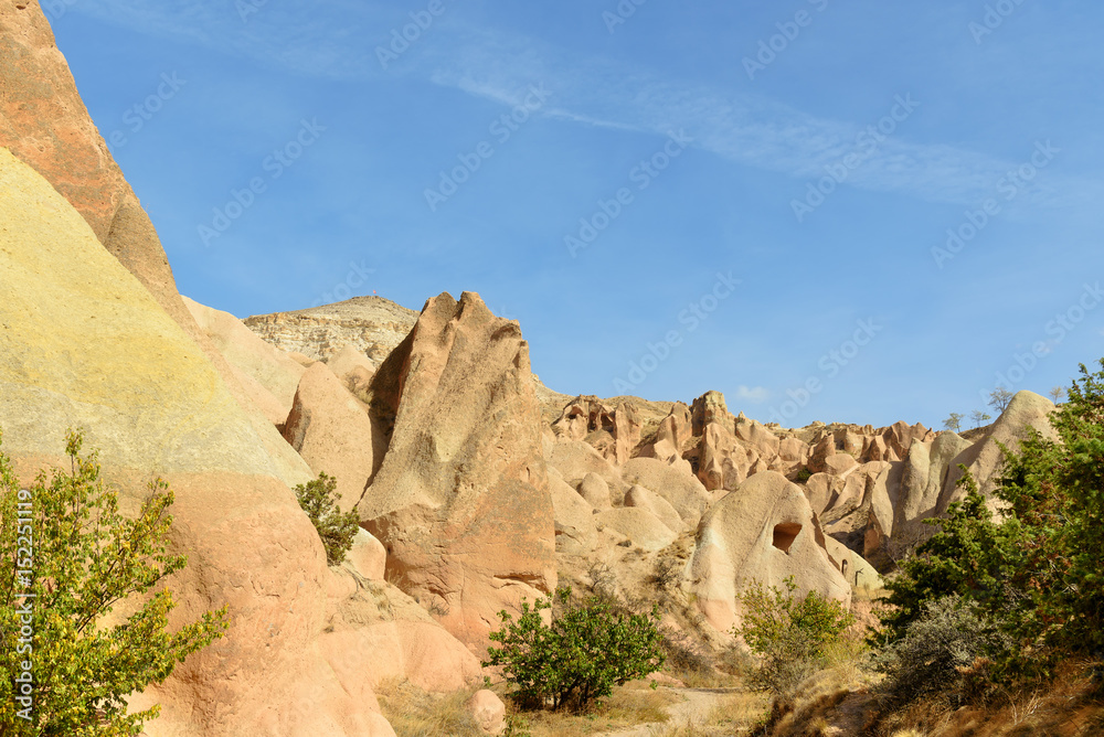Red valley. Cappadocia. Turkey