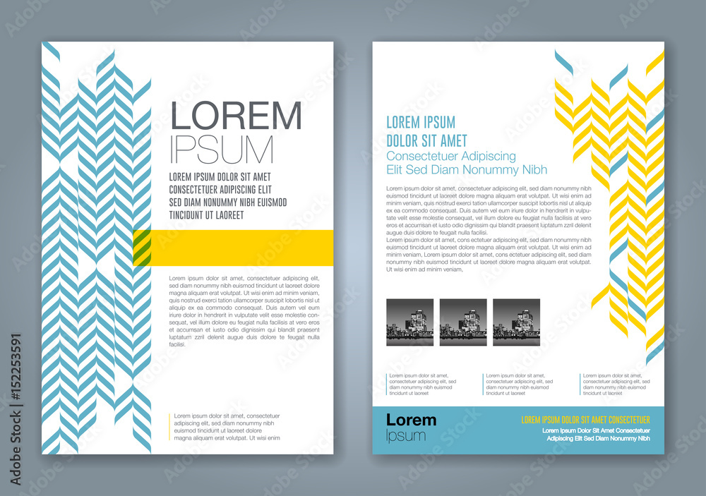 Abstract minimal geometric zigzag design background for business annual report book cover brochure flyer poster