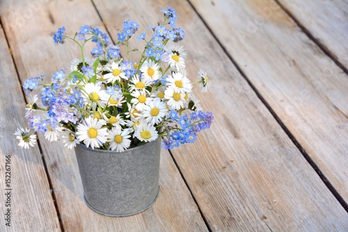 Grußkarte - Blumenstrauß - ...
