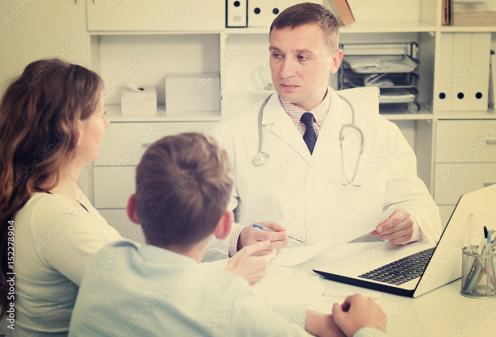 Fototapeta premium Consultation with doctor