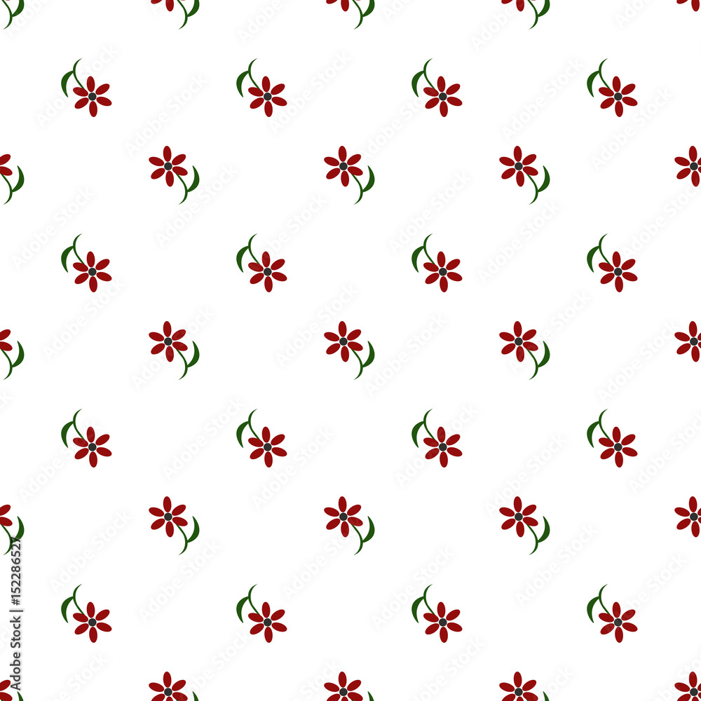 Flowers seamless pattern Flowers seamless pattern