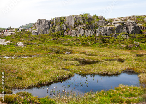 Beautiful landscape of Norway nature