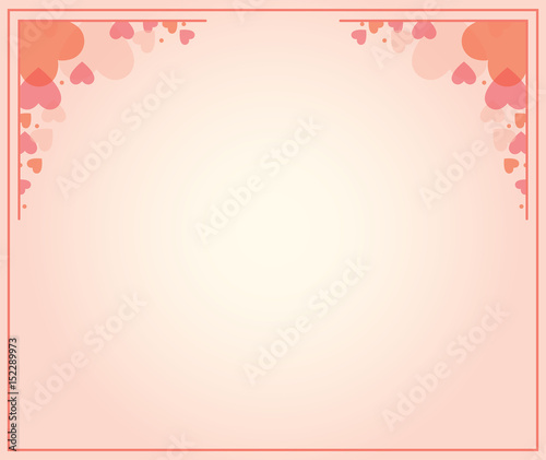Vector illustration of a rectangular frame