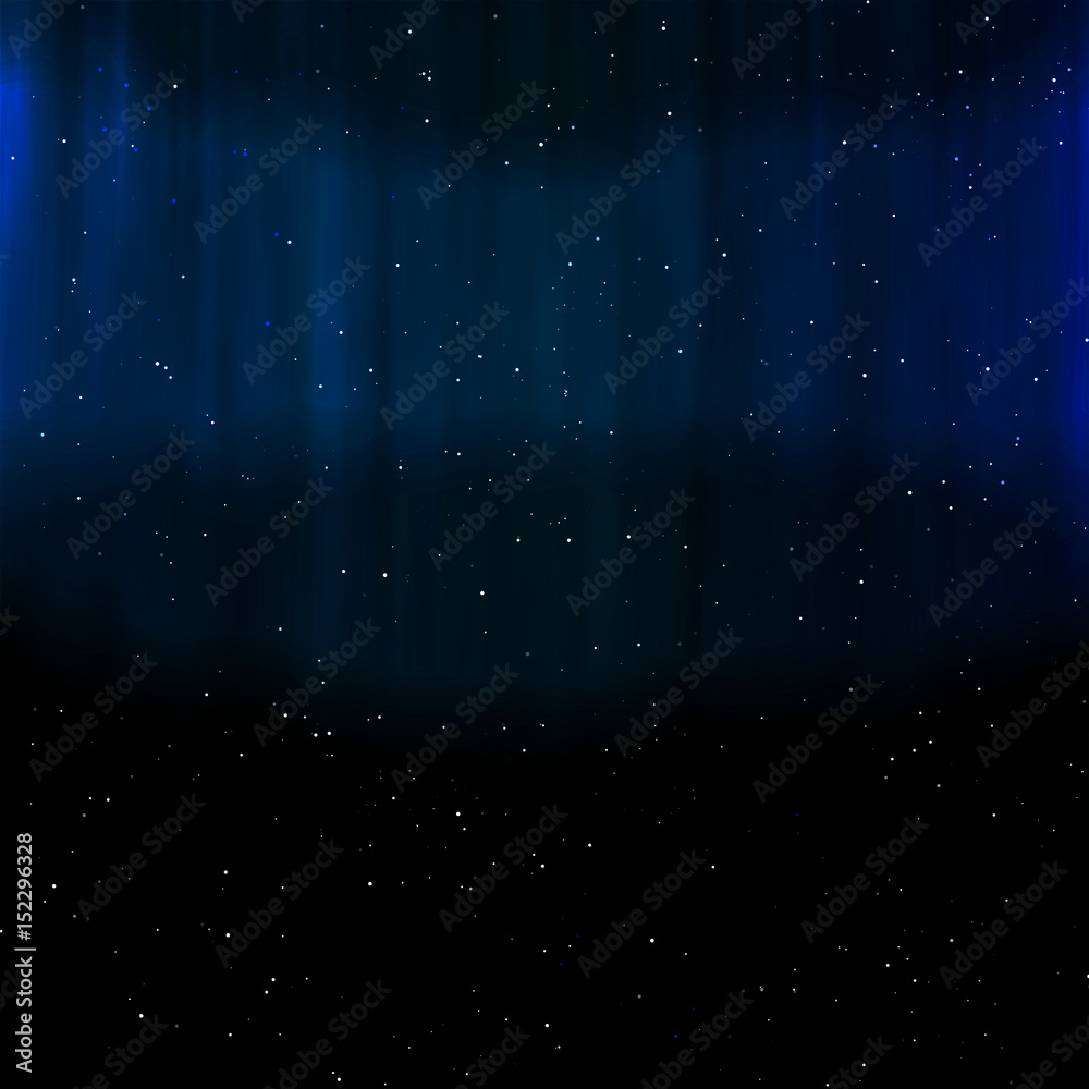 Obraz premium Abstract Space Sky Star Aurora Background