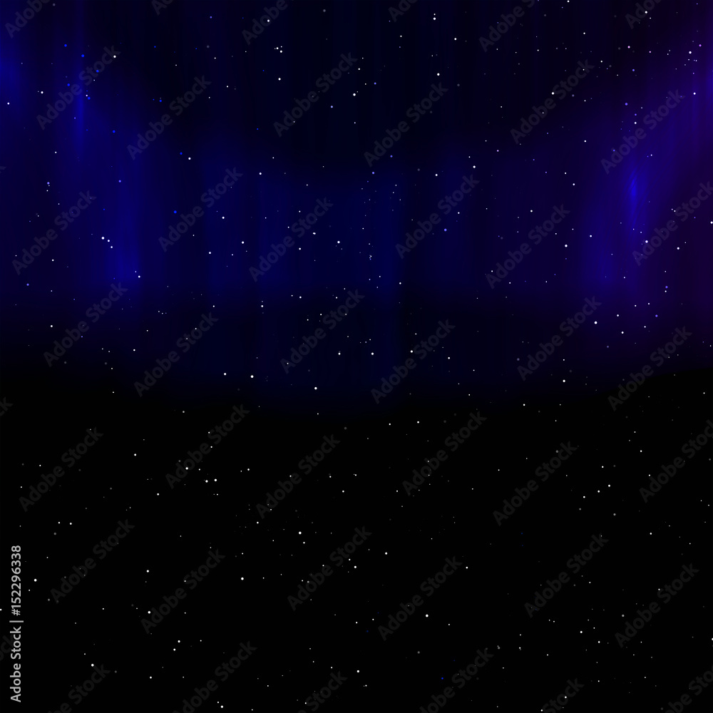 Obraz premium Abstract Space Sky Star Aurora Background