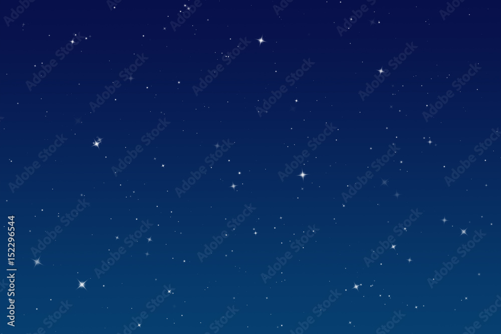 Space Star sky background