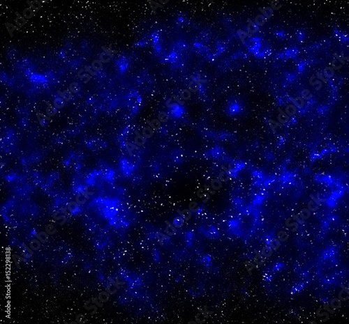 Abstract Stars of space nebula and galaxy burst computer wall paper background
