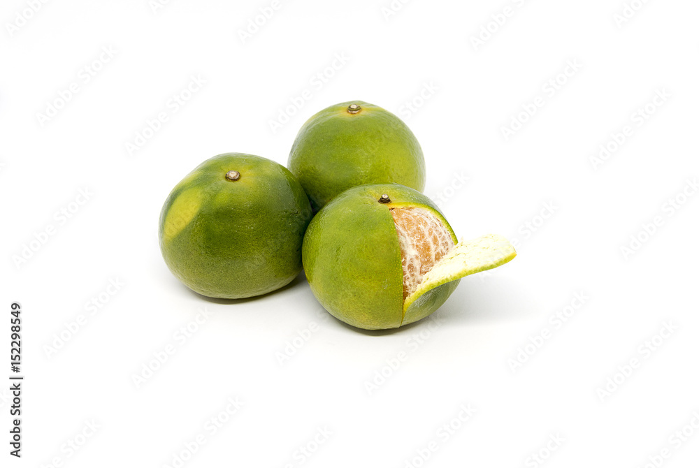 Obraz premium Orange fruit isolated