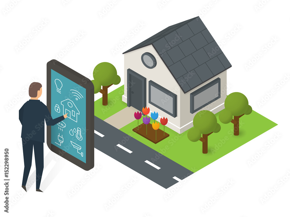 Smart house technology Smart house technology