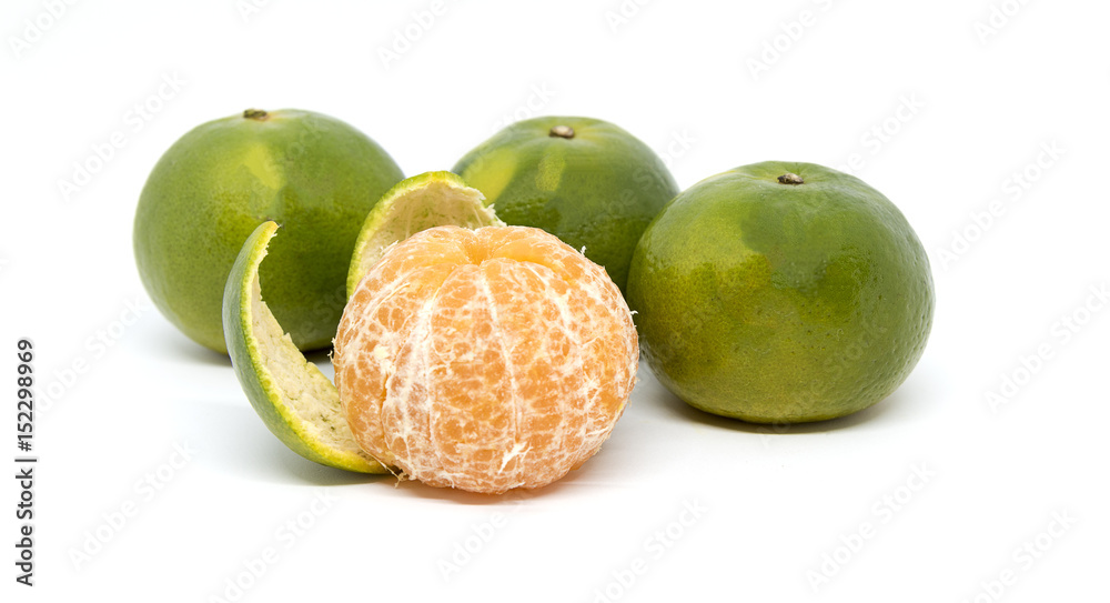 Obraz premium Orange fruit isolated