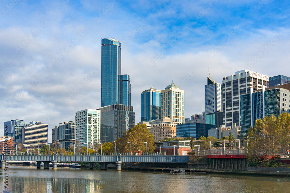 Melbourne CBD, Central Business District cityscape