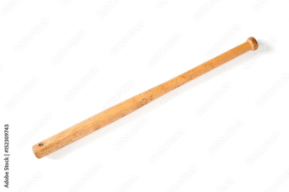 Baseball bat / Baseball bat on white background, made from wood. Baseball bat / Baseball bat on white background, made from wood.