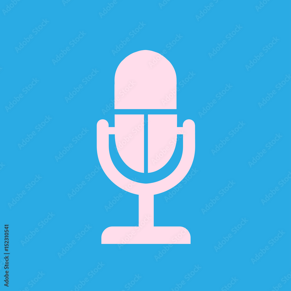 Speaker icon. Live music sign. Flat design style. Speaker icon. Live music sign. Flat design style.