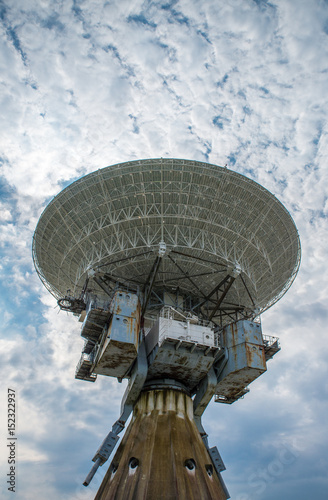 Astronomy deep space radio telescope
