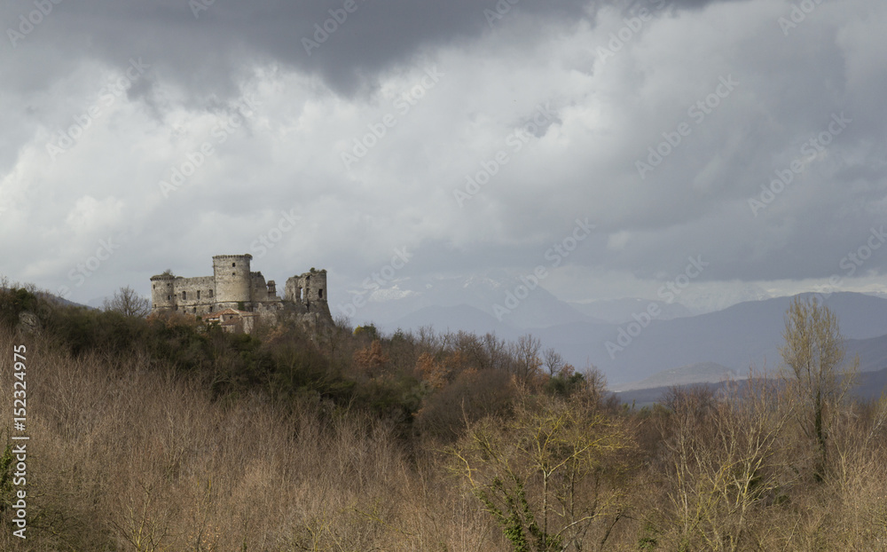 castle panorama of vairano patenora campania