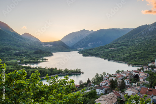 Lago di Barrea, Parco Nazionale D'Abruzzo, Italy