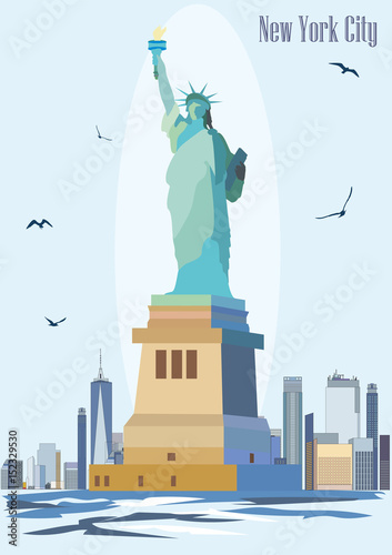 Statue of Liberty vector image
