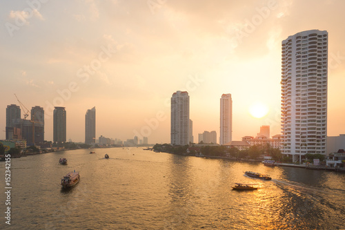 Asian River in Bangkok