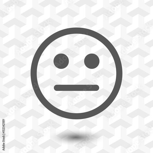 Smile icon stock vector illustration flat design