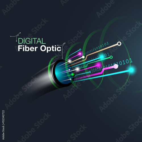 fiber optic digital photo