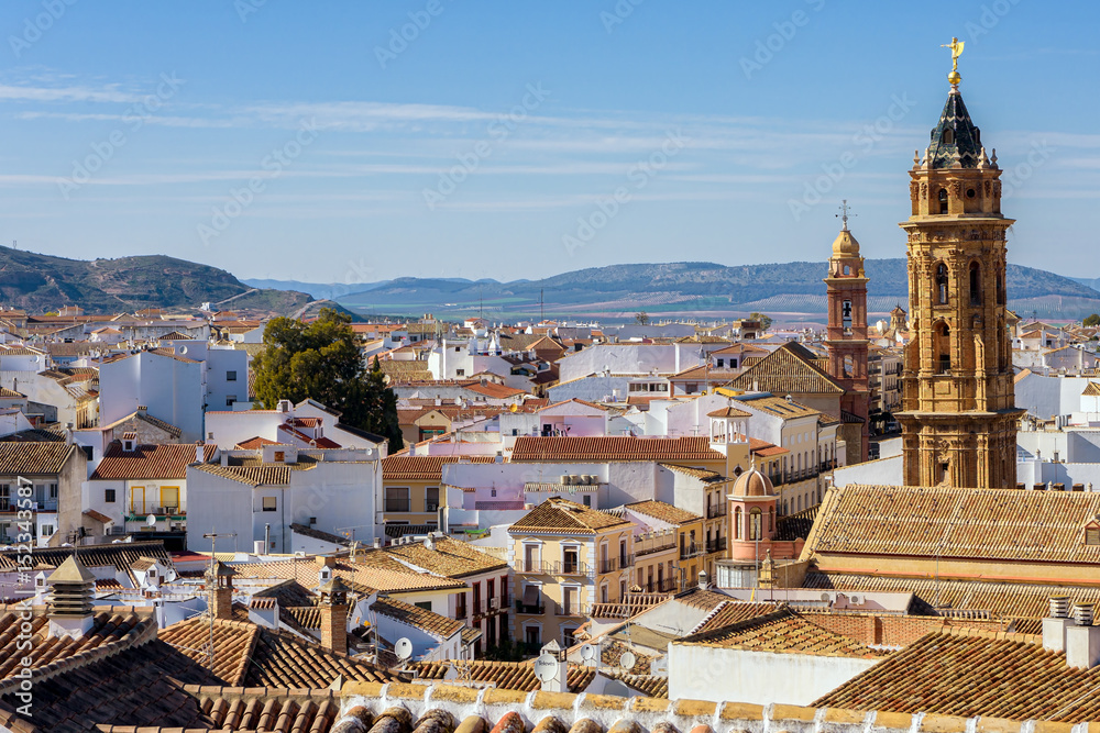 Cityscape of Antequera, Andalusia, Southern Spain