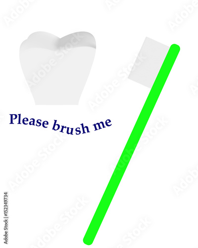 Please brush me