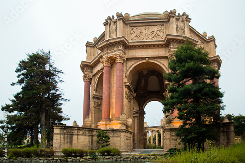 Palace of Fine Arts in San Francisco California