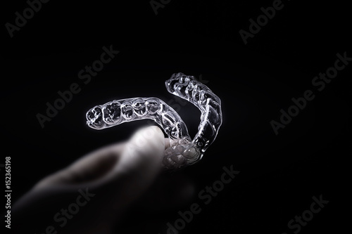 Wallpaper Mural Isolated invis aligner view from studio Torontodigital.ca