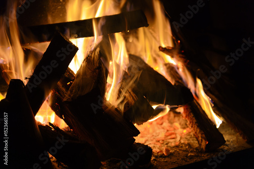 Campfire close Up