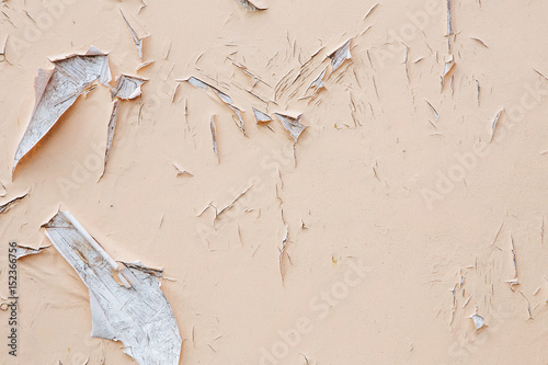 Vintage wood background with peeling paint