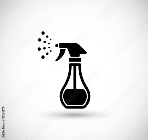 Water spray icon vector