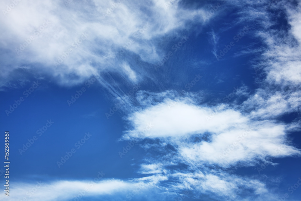 Cloudscape background of dramatic cirrus and cumulus clouds Cloudscape background of dramatic cirrus and cumulus clouds