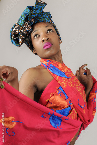 Beautiful African Xhosa female photo