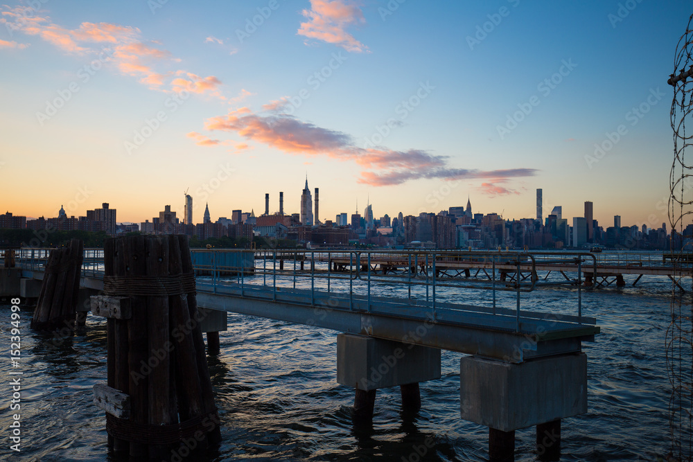 Fototapeta premium Dock In Brooklyn