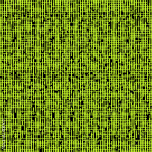 Dynamic green background in hi-tech style. Seamless pattern from rectangles.