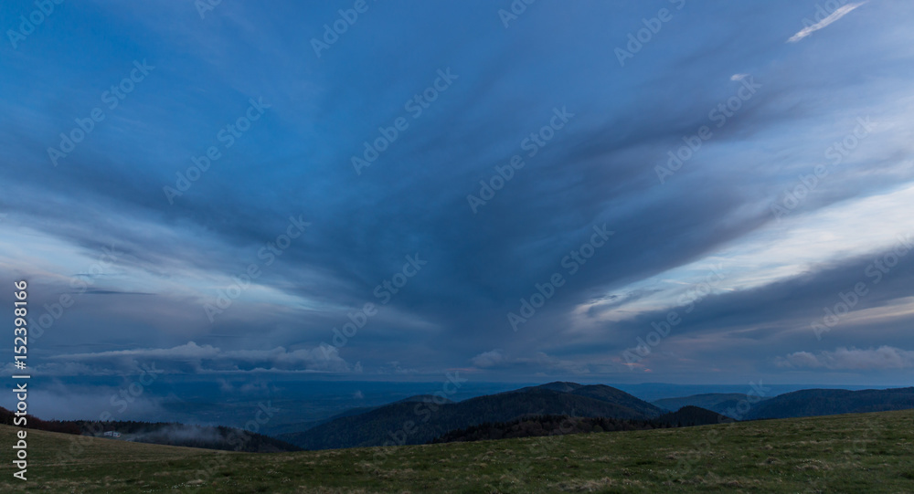 Nuages d'orage