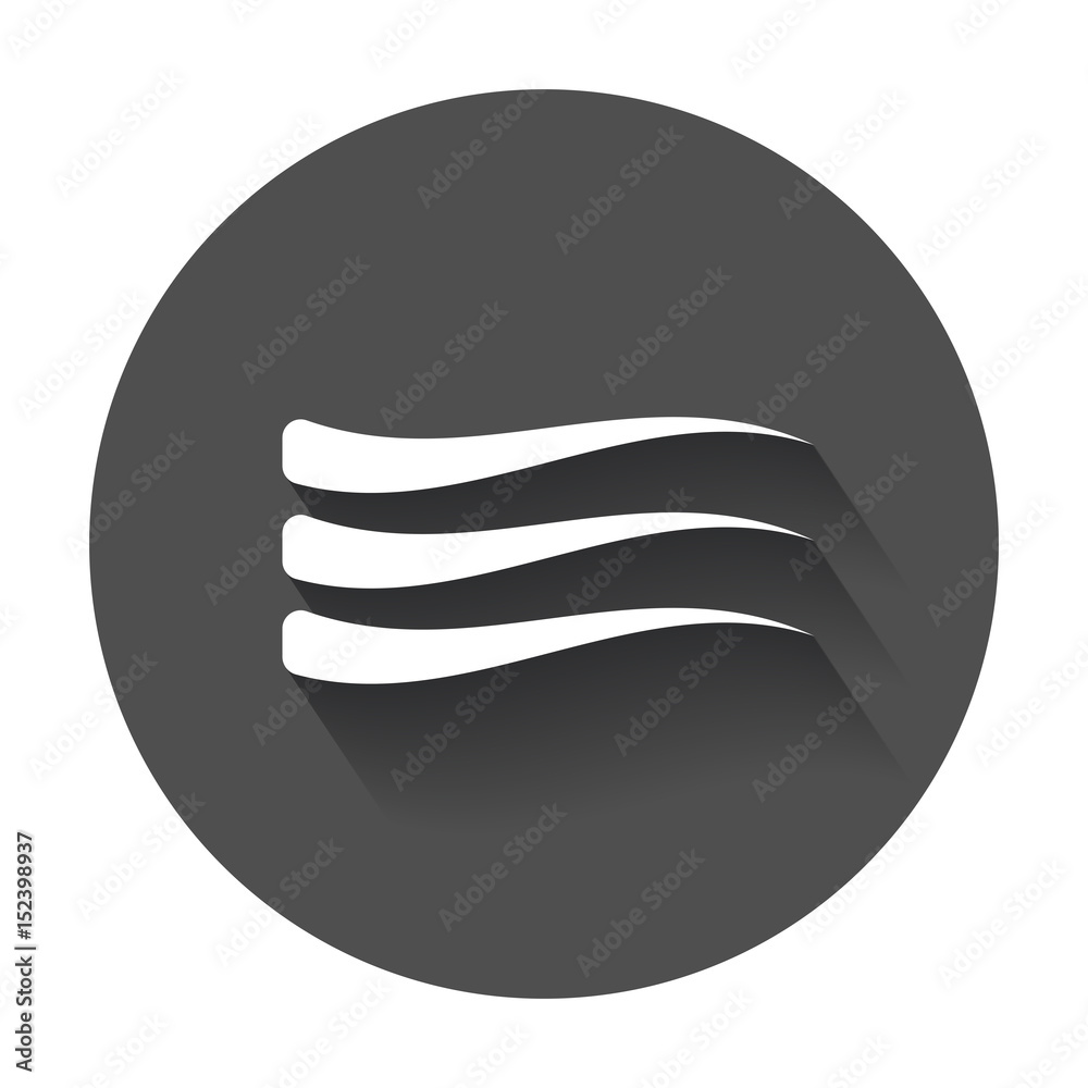 Wave Icon vector flat. Wave with long shadow. Wave Icon vector flat. Wave with long shadow.