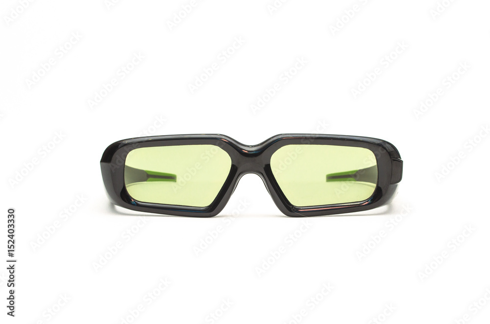Fototapeta premium Glasses 3d isolated.