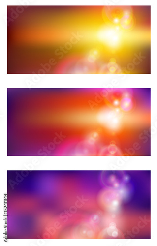 Abstract bokeh background for your design