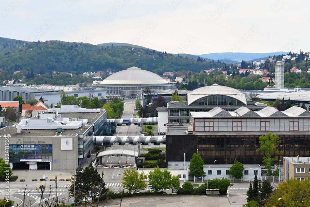 Obraz premium Brno Exhibition Center. BVV. Czech Republic.