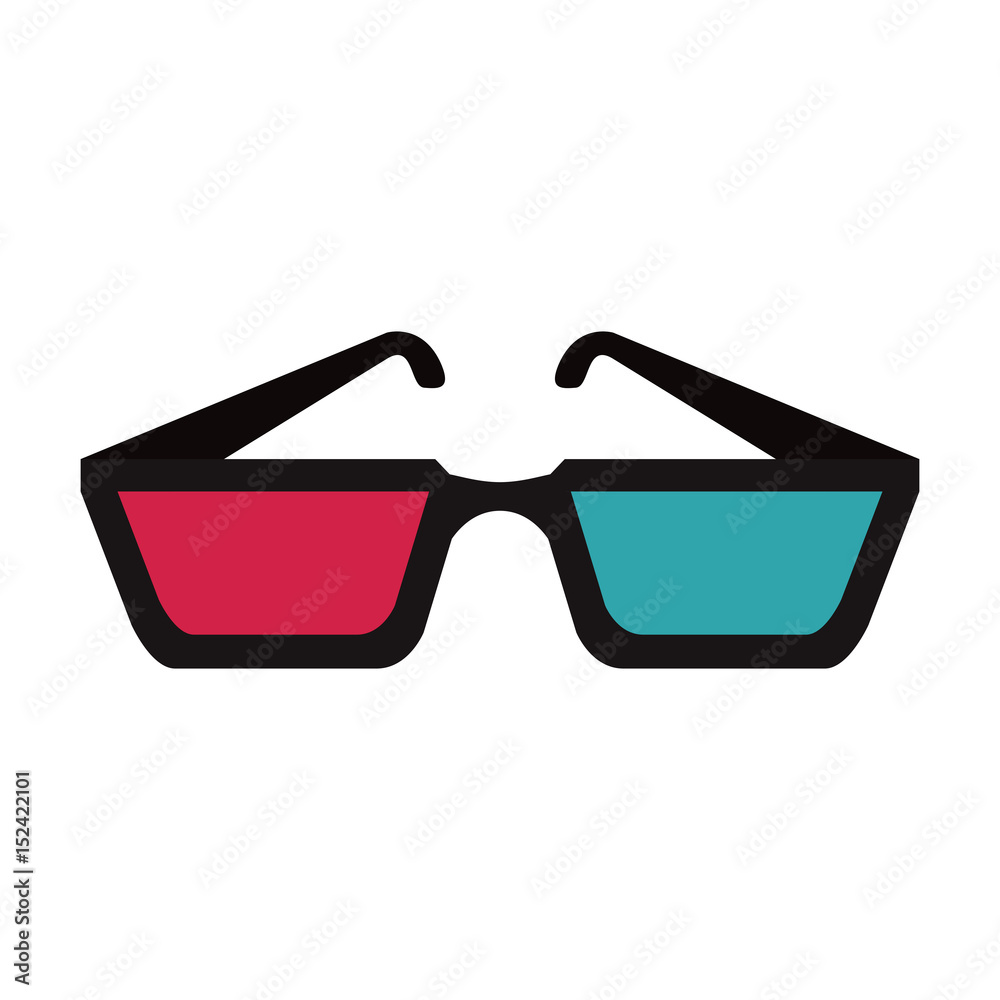 3d glasses icon image vector illustration design 3d glasses icon image vector illustration design