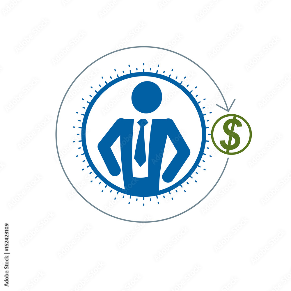 Successful Business creative logo, vector conceptual symbol isolated on white background. Special and unique sign. Successful Business creative logo, vector conceptual symbol isolated on white background. Special and unique sign.