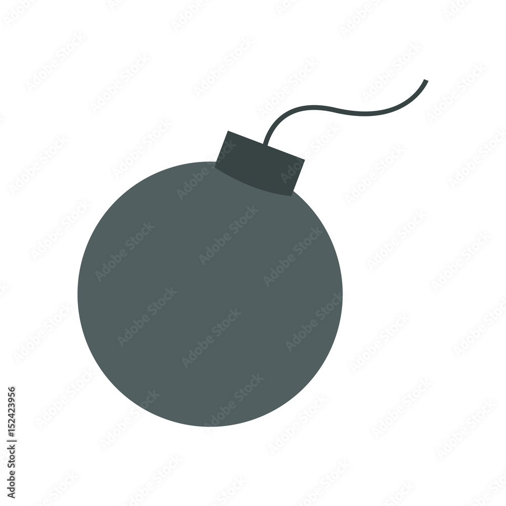 bomb weapon icon image vector illustration design bomb weapon icon image vector illustration design